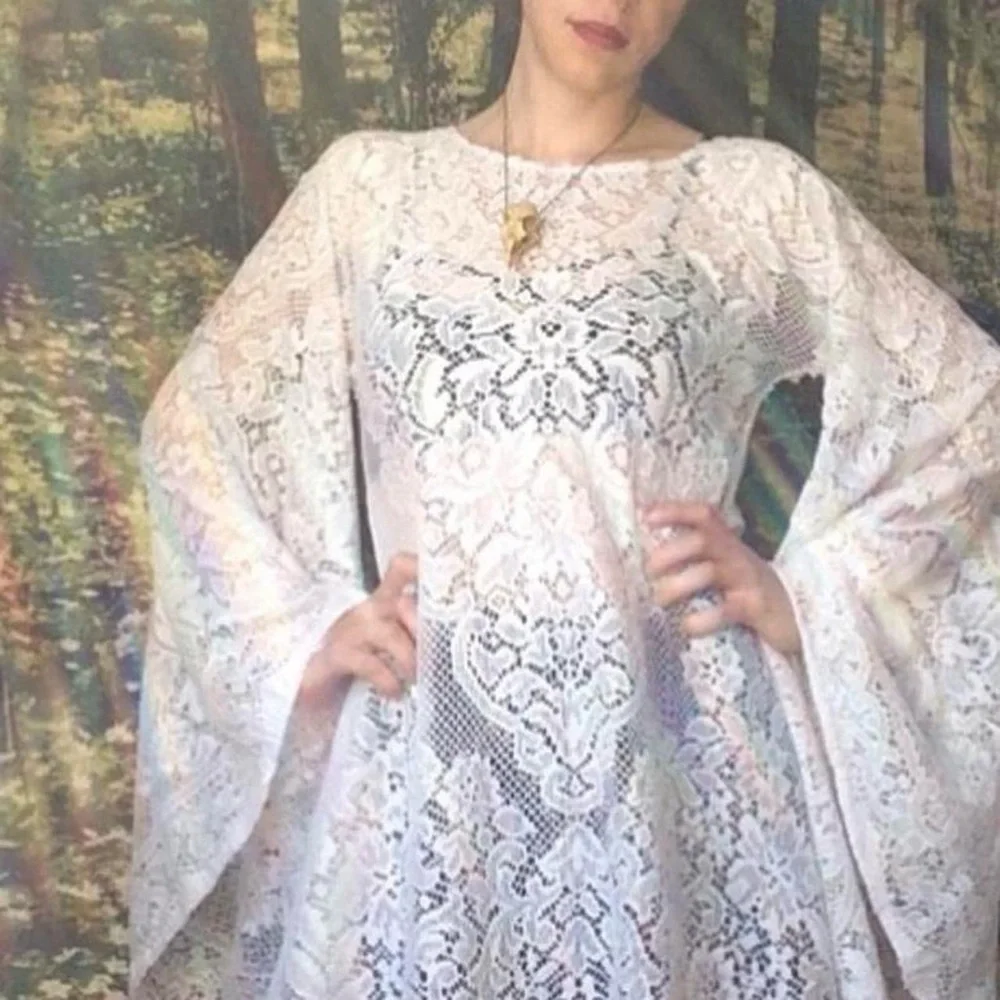 🔮 White witchy lace dress by Rusty Cuts (now Rose Cut Clothing ) 🔮 - Picture 9 of 9